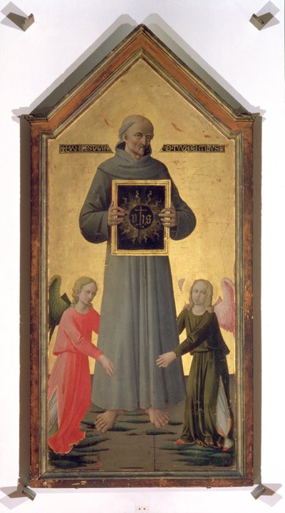 St. Bernardino of Siena by Domenico di Michelino